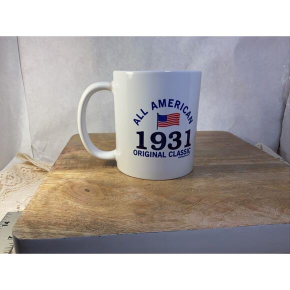 90th Birthday Gifts 1931 All American Classic Patriotic Coffee Mug Tea Cup - Picture 1 of 1